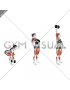 Dumbbell One Arm Snatch (female)