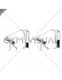 Cable High Pulley Straight Bar Overhead Triceps Extension