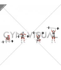 Barbell Power Snatch (female)