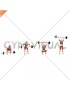 Barbell Power Snatch (female)