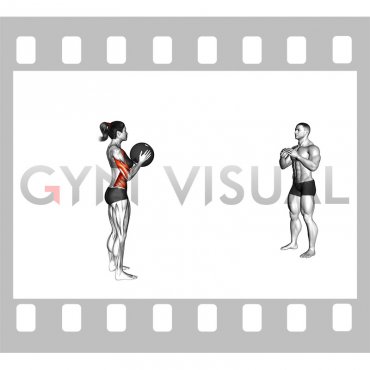 Medicine Ball Overhead Throw (female)