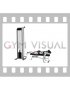 Cable Lying Bench Single Leg Curl (female)