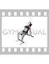 Band Incline Biceps Curl (female)
