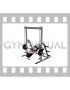 Smith Machine Reverse Decline Close Grip Bench Press (female)