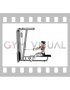 Cable Seated Supine grip Row (female)