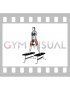 Dumbbell Sumo Squat off Benches (female)