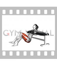 Single Leg Hip Thrust (VERSION 2) (female)