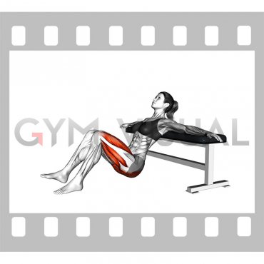 Single Leg Hip Thrust (VERSION 2) (female)