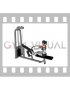 Cable Rear Delt Row (parallel bar) (female)