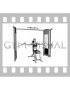 Cable Seated Overhead Curl (female)