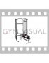 Cable Lying Bench Cross Lateral Raise (female)