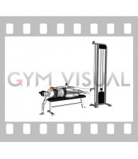 Cable Side Lying Single Arm Lateral Raise (female)