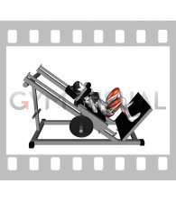 Sled Wide Hack Squat (female)
