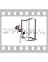 Band High Pulley Overhead Triceps Extension (female)