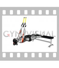 Suspender Wide Grip Inverted Row (female)