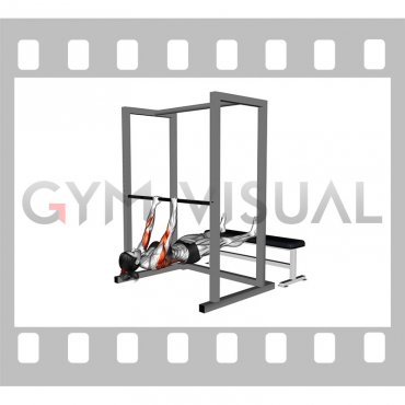 Inverted Legs Elevated Close grip Row (female)