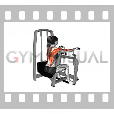 Lever Reverse Grip Vertical Row (female)