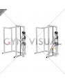 Resistance Band Standing Side Leg Raise (female)