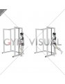 Resistance Band Standing Hip Extension (female)