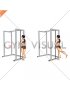 Resistance Band Standing Hip Extension (female)