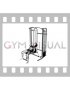 Cable Incline Close grip Bench Press (female)