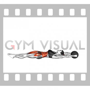 Weighted Medicine Ball Hollow Hold (female)