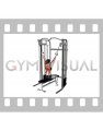 Cable Twin Handle Reverse Grip Lat Pulldown (female)