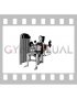 Lever Alternate Biceps Curl (female)