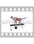 Kettlebell Single Arm Row (Bird Dog Stance on bench) (male)