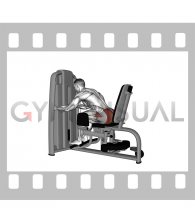 Lever Seated Leaning Forward Hip Abduction