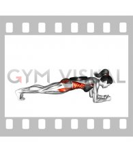 Weighted Front Plank (female)