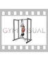 Bodyweight Rope Pull-up (male)