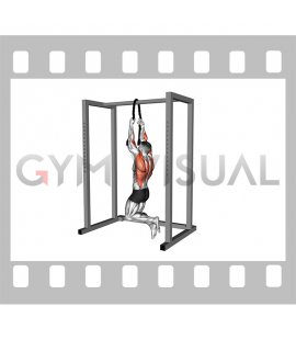 Bodyweight Rope Pull-up (male)