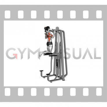 Lever Gravitron Assisted Wide Pull-up (female)