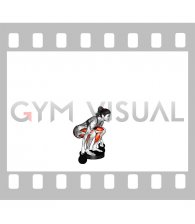 Kettlebell Deadlift from Deficit (female)