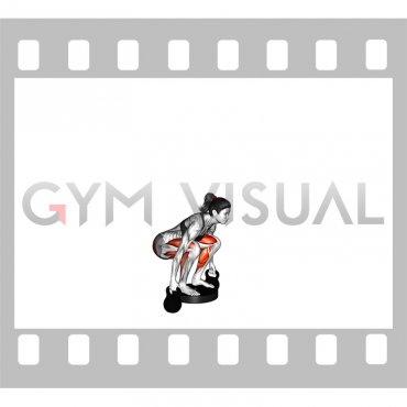 Kettlebell Deadlift from Deficit (female)