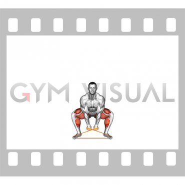 Resistance Band Sumo Deadlift (male)