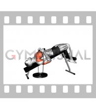 Band Decline Close grip Press (male)