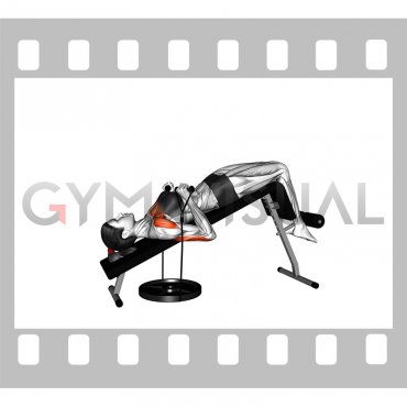 Band Decline Close grip Press (female)