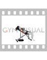 Band Incline Close grip Press (female)