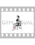 Seated Toe Raise on a Chair (female)