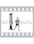 Cable Standing Single Arm Supinated Grip Chest Press