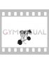 Barbell Staggered Stance Stiff Legged Deadlift (female)