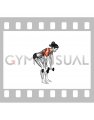Dumbbell Bent Over Back to Side to Front Arms Raise (female)