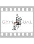 Single Leg Lift on a Chair (male)