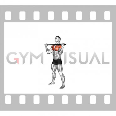 Stick Standing Pectoralis Major Stretch