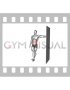Standing Cross Legs Core Stretch against Wall