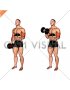 Dumbbell Single Arm Curl with Isometric Hold