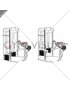 Cable Two Arm Tricep Kickback