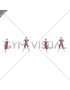 Criss Cross Stepback Hops (female)